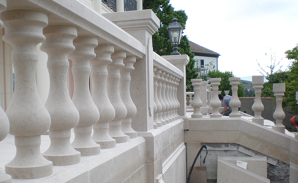 escalier exterieur de villa